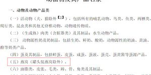 中华人民共和国禁止携带、邮寄进境的 动植物及其产品名录